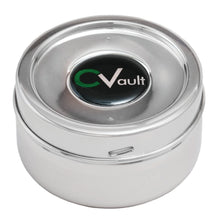 Load image into Gallery viewer, CVault Twist Stainless Steel Storage Container w/ Boveda Pack X-Small