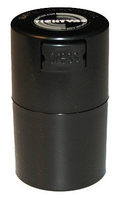 Tightpac .06 Liter Pocketvac Black Vacuum Sealed Container